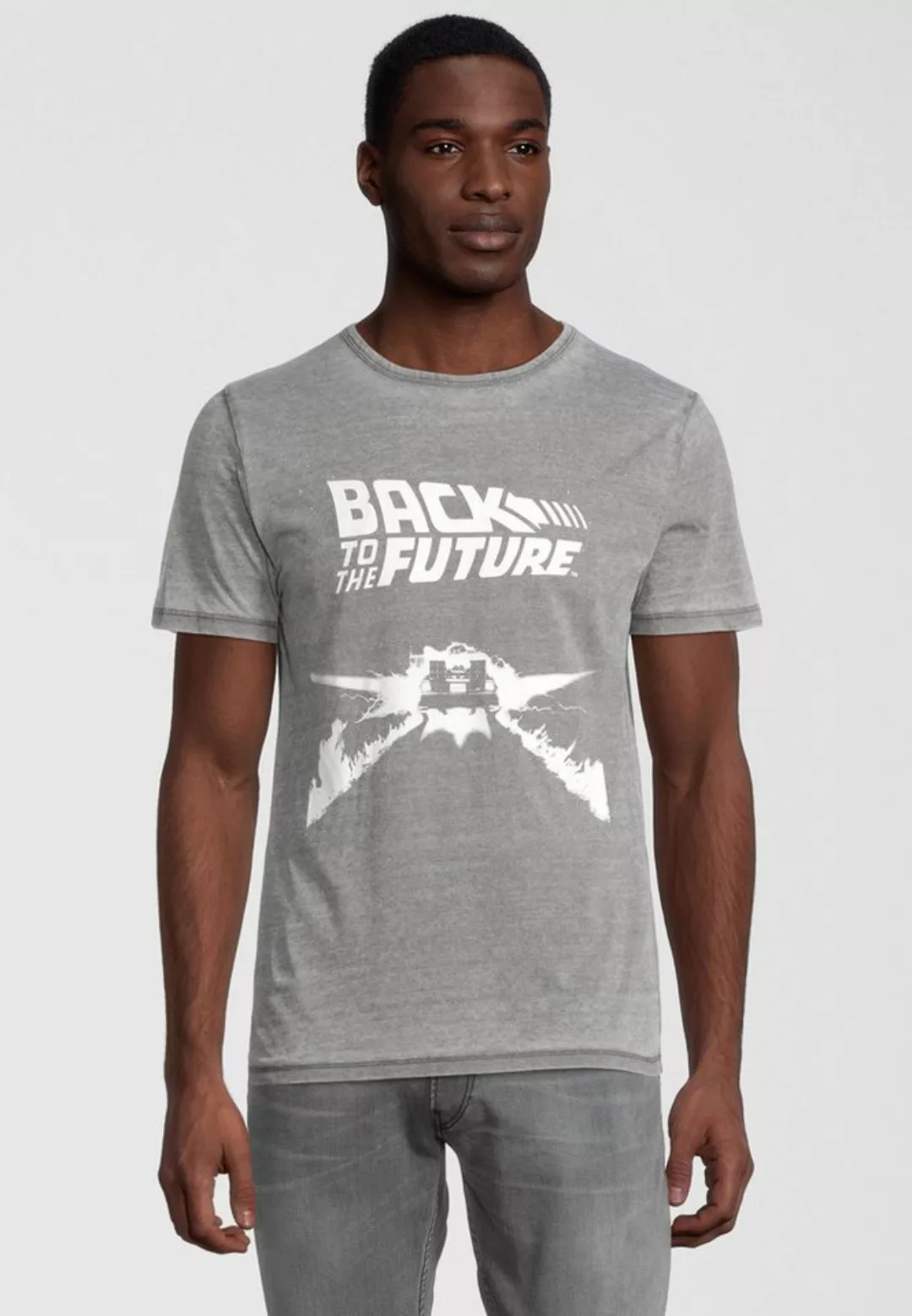 Recovered T-Shirt Back to the Future Delorean günstig online kaufen