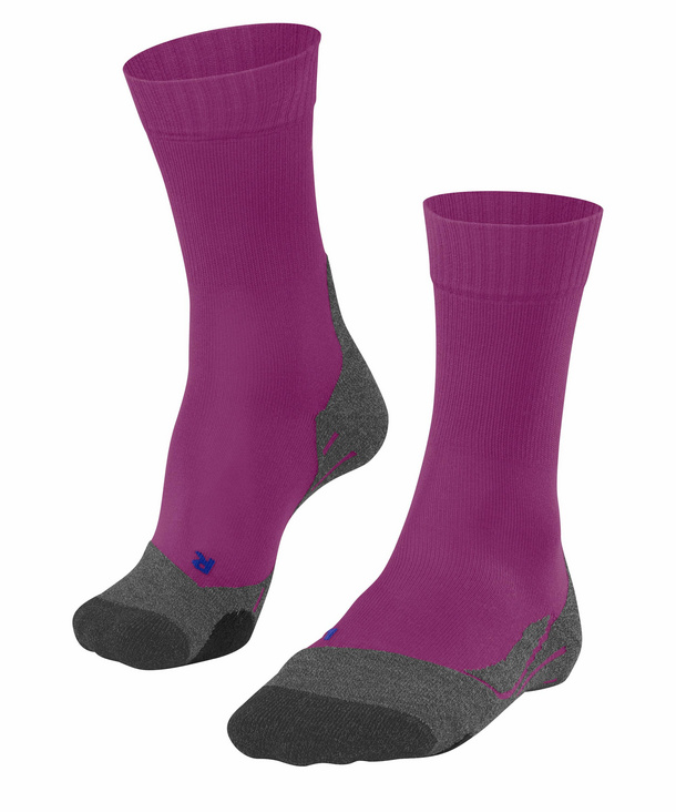 FALKE TK2 Cool Damen Wandersocken, 37-38, Lila, 16139-869202 günstig online kaufen