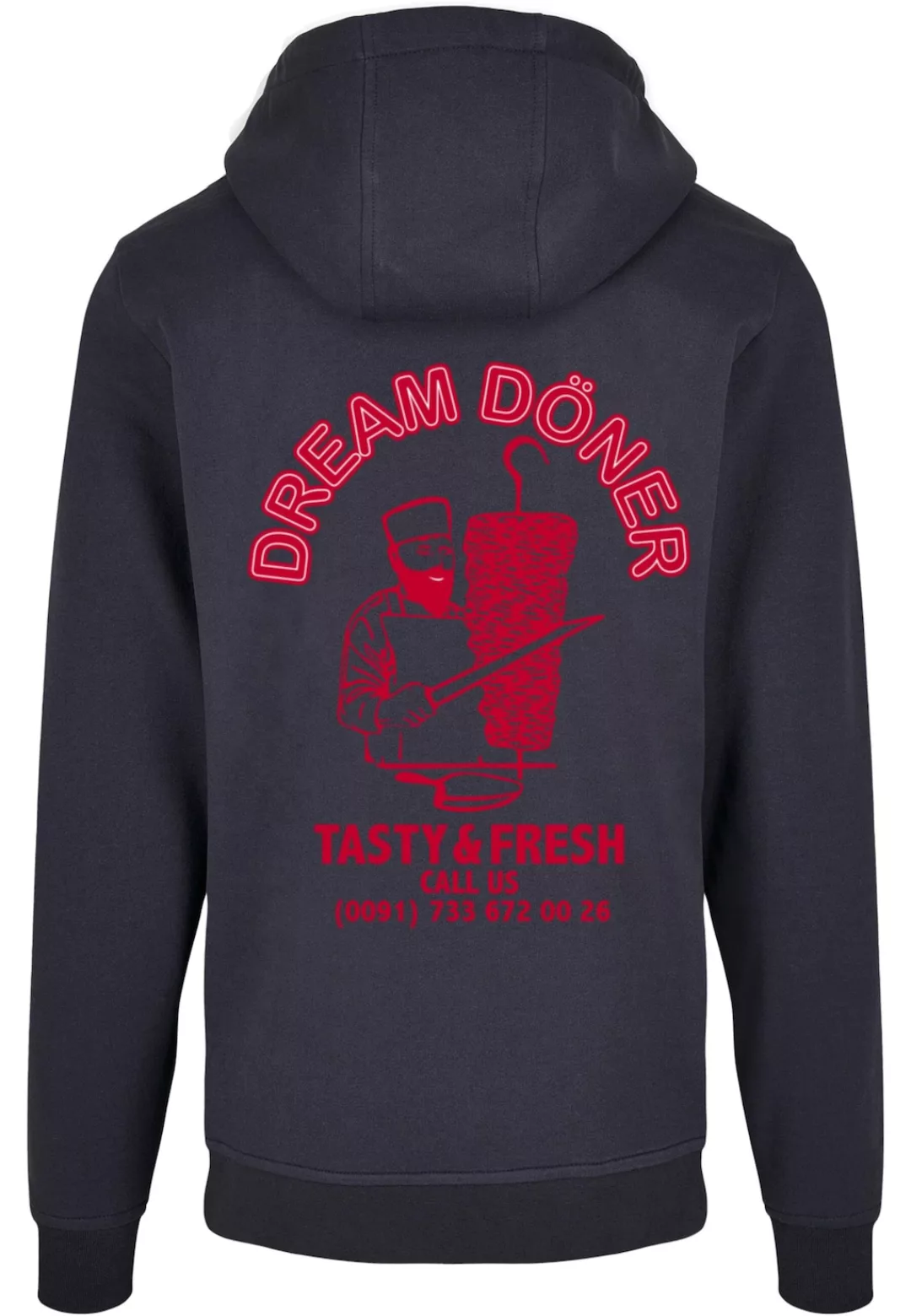 MisterTee Kapuzensweatshirt "MisterTee Herren Dream Kebab Hoody" günstig online kaufen