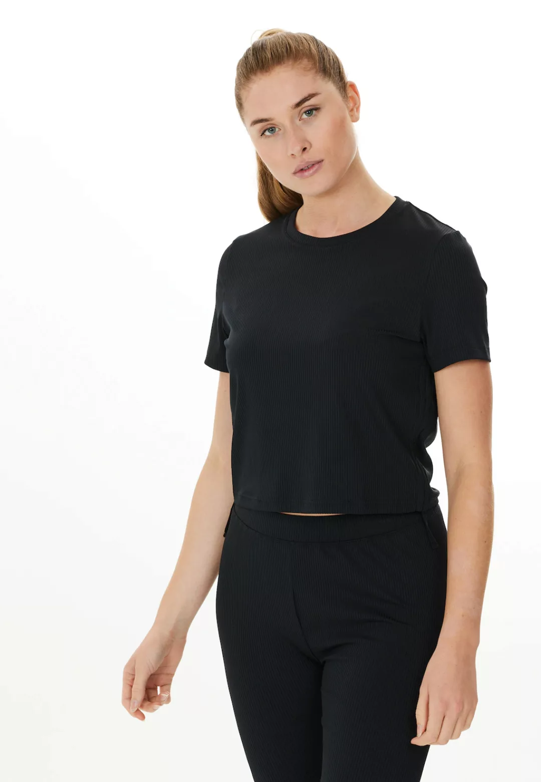 ENDURANCE Funktionsshirt "Irislie", im sportlichen Cropped-Look günstig online kaufen