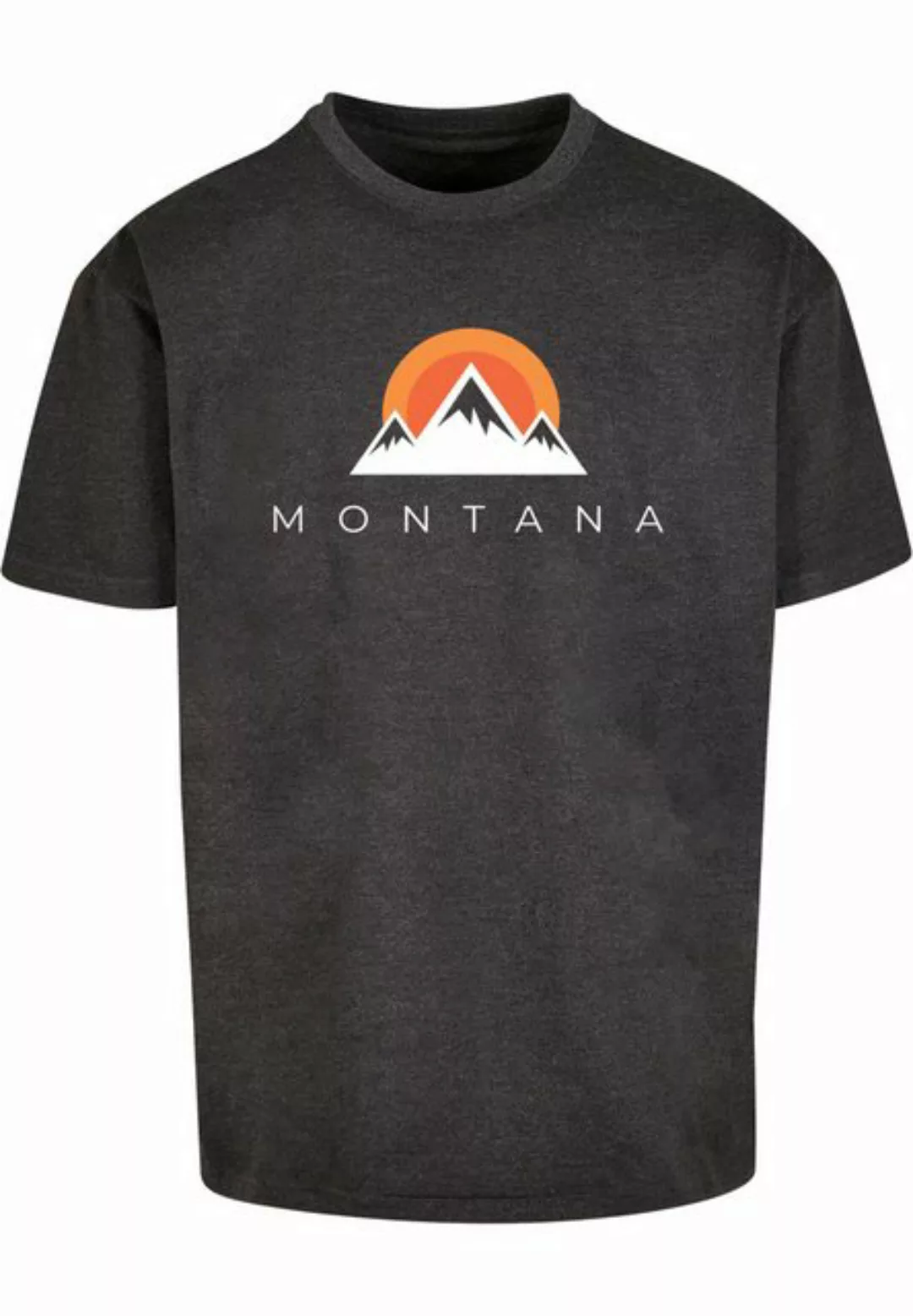 Merchcode T-Shirt Merchcode Herren Montana X Heavy Oversize Tee-BY102 (1-tl günstig online kaufen