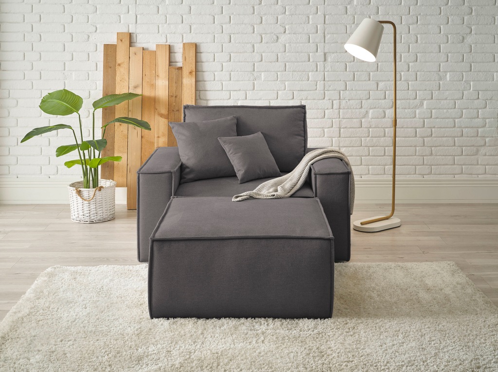 andas Loveseat "Finnley", (2 St.), Loveseat und Hocker im Set, passend zur günstig online kaufen