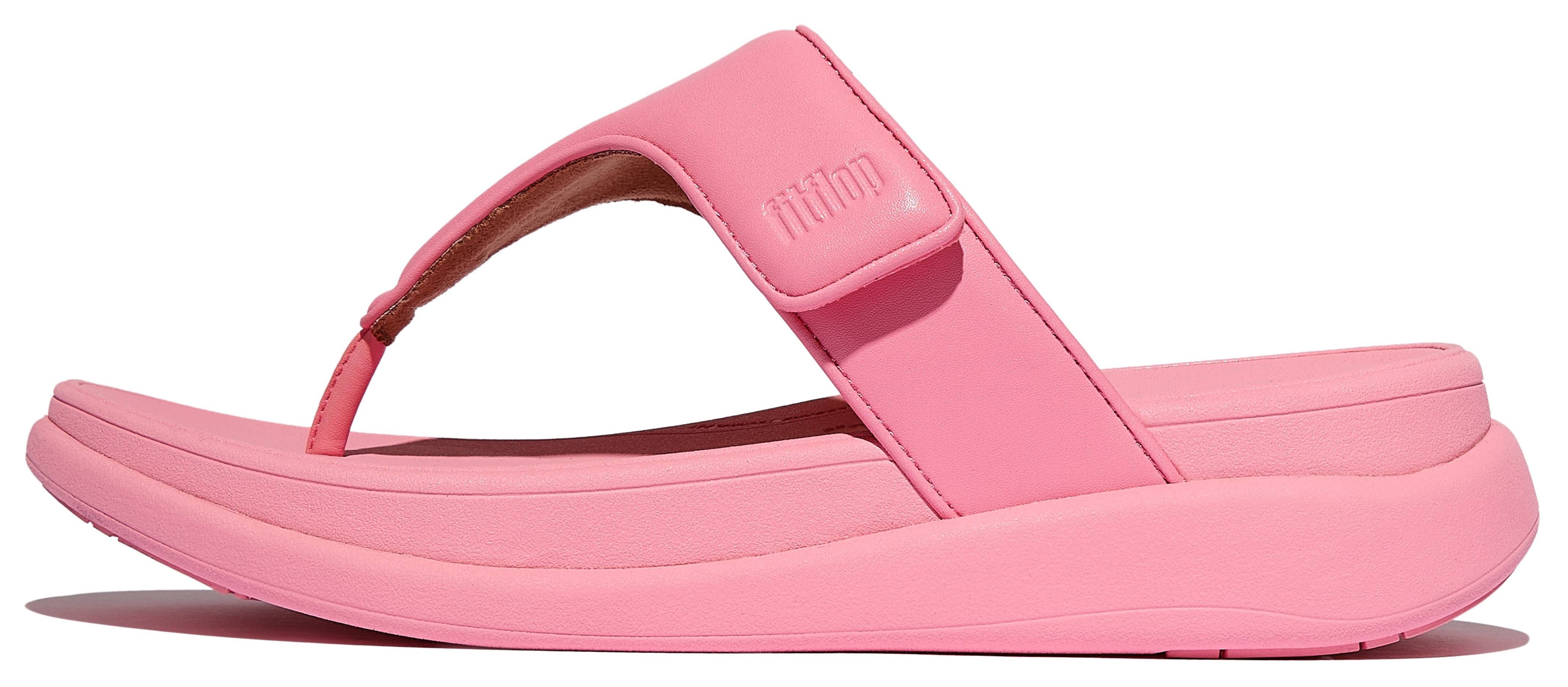 Fitflop Zehentrenner "F-MODE GO", Sandale mit dämpfender MICROWOBBLEBOARD T günstig online kaufen