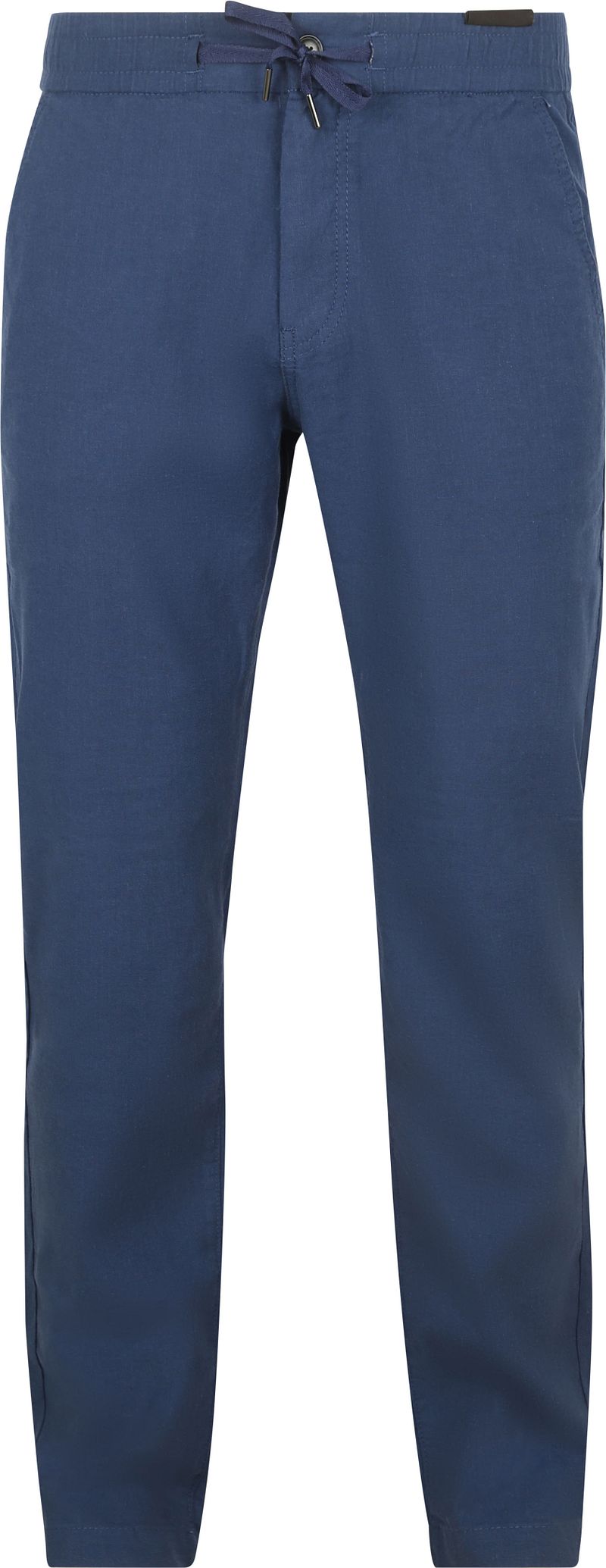 BOSS Chino Sanderson Linen Blend Dunkelblau - Größe W 36 - L 32 günstig online kaufen