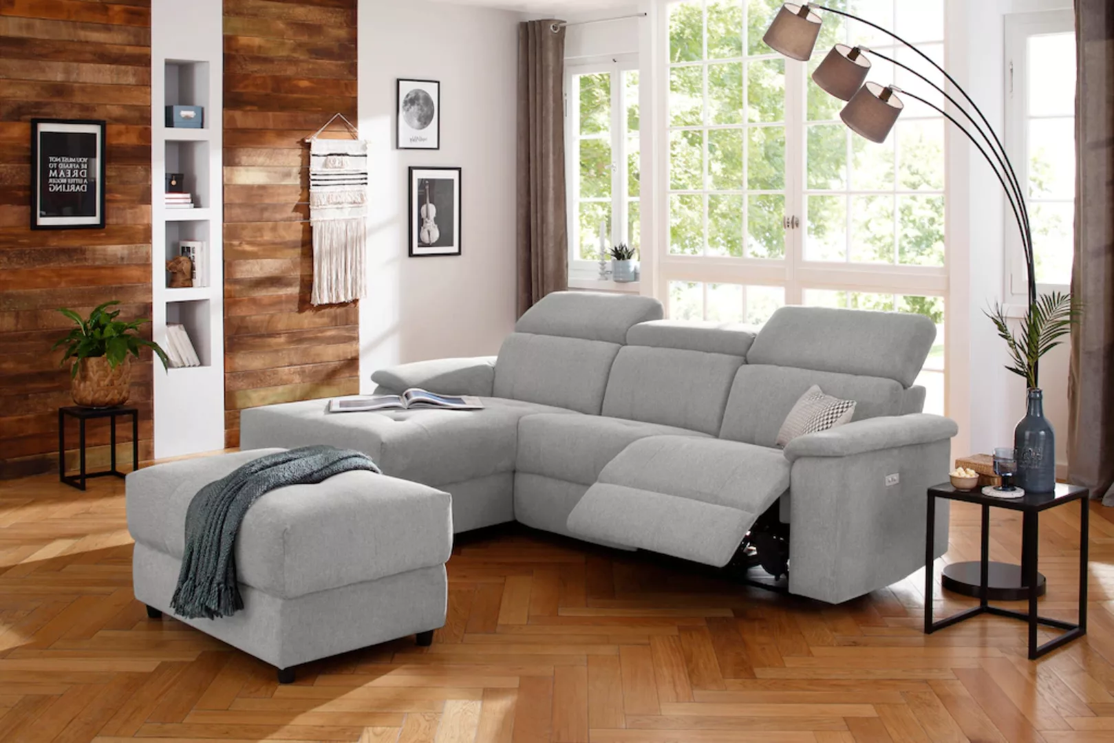 Home affaire Ecksofa "Binado, L-Form," günstig online kaufen