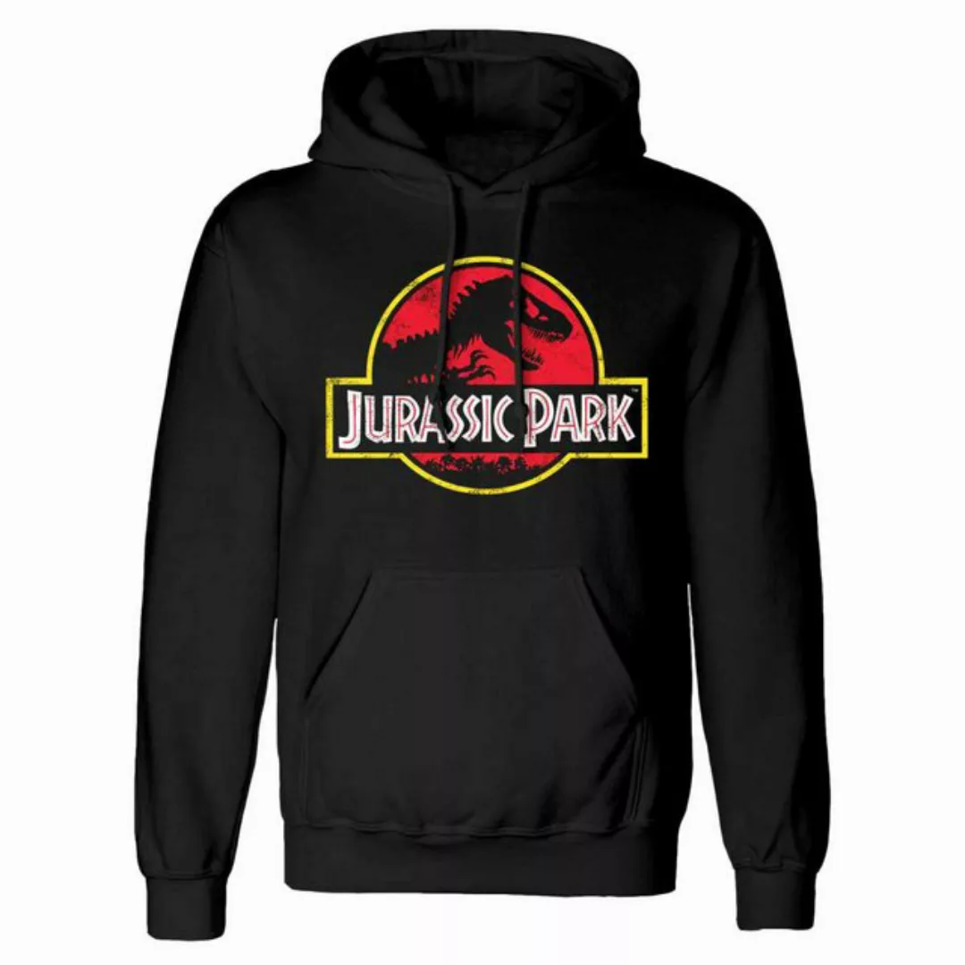 Jurassic Park Hoodie Classic Logo Hoodie T-rex Dinosaurier Skelett günstig online kaufen