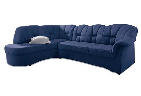 DOMO collection Ecksofa "Papenburg L-Form", mit Ottomane, wahlweise mit Bet günstig online kaufen