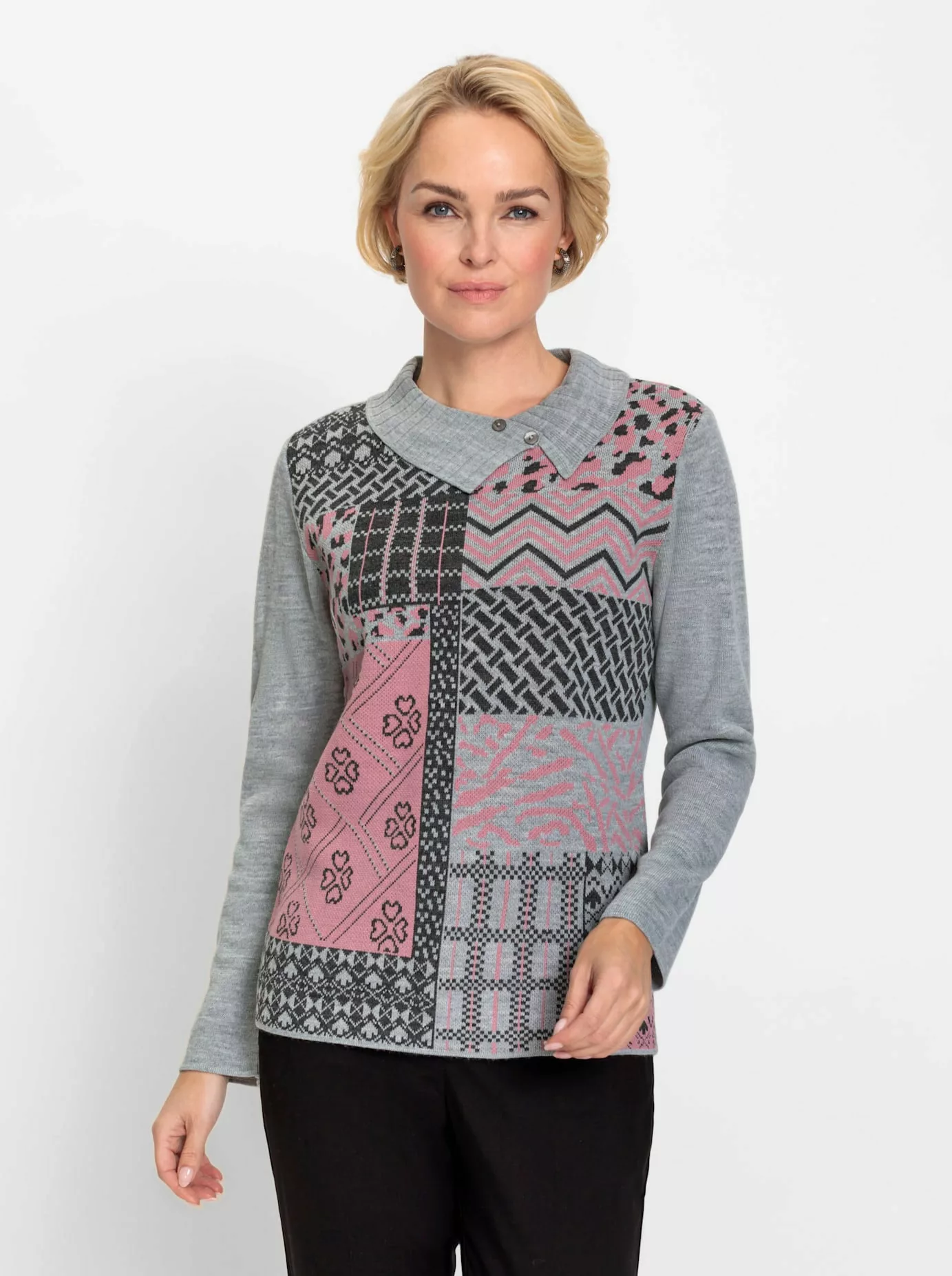 Classic Strickpullover "Pullover" günstig online kaufen