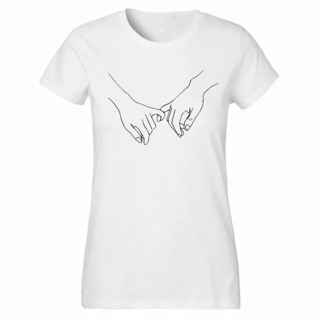 Banco T-Shirt Damen Love Paar Beziehung Infinity hochwertiger Druck, Größen günstig online kaufen