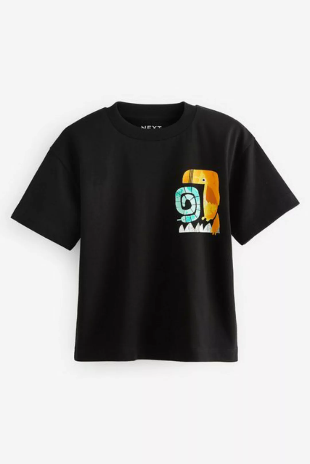 Next T-Shirt Kurzarm-T-Shirt mit Print am Rücken (1-tlg) günstig online kaufen