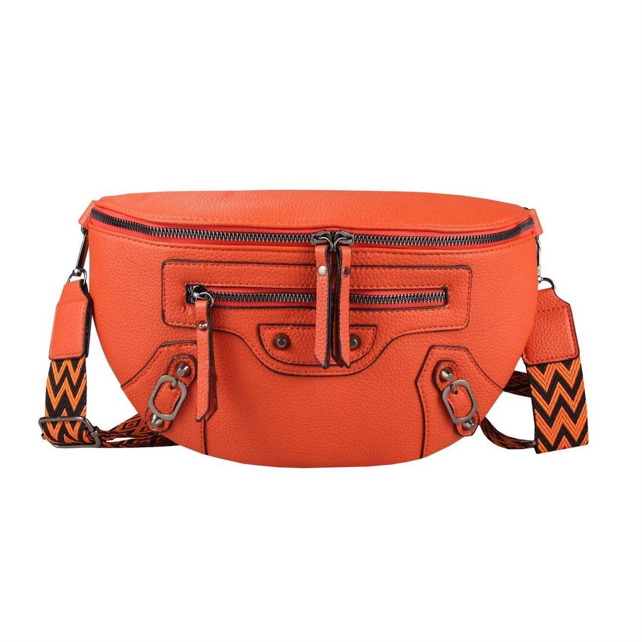 ITALYSHOP24 Bauchtasche Damen Gürteltasche Umhängetasche Bodybag günstig online kaufen