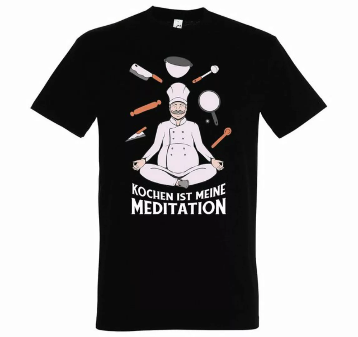 Youth Designz T-Shirt "Kochen Ist Meine Meditation" Herren T-Shirt mit lust günstig online kaufen