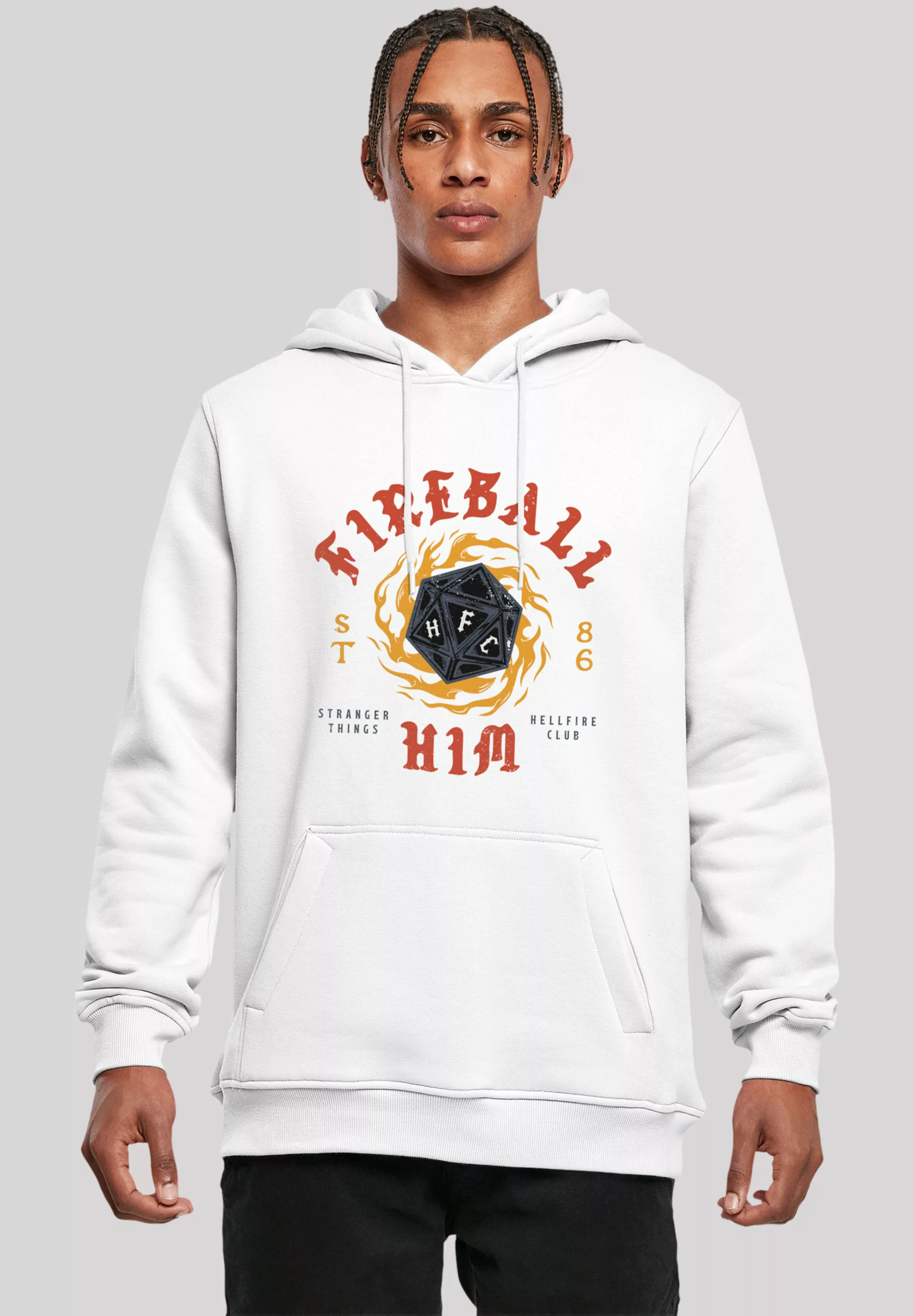 F4NT4STIC Kapuzenpullover "Stranger Things Fireball Dice 86 Netflix TV Seri günstig online kaufen