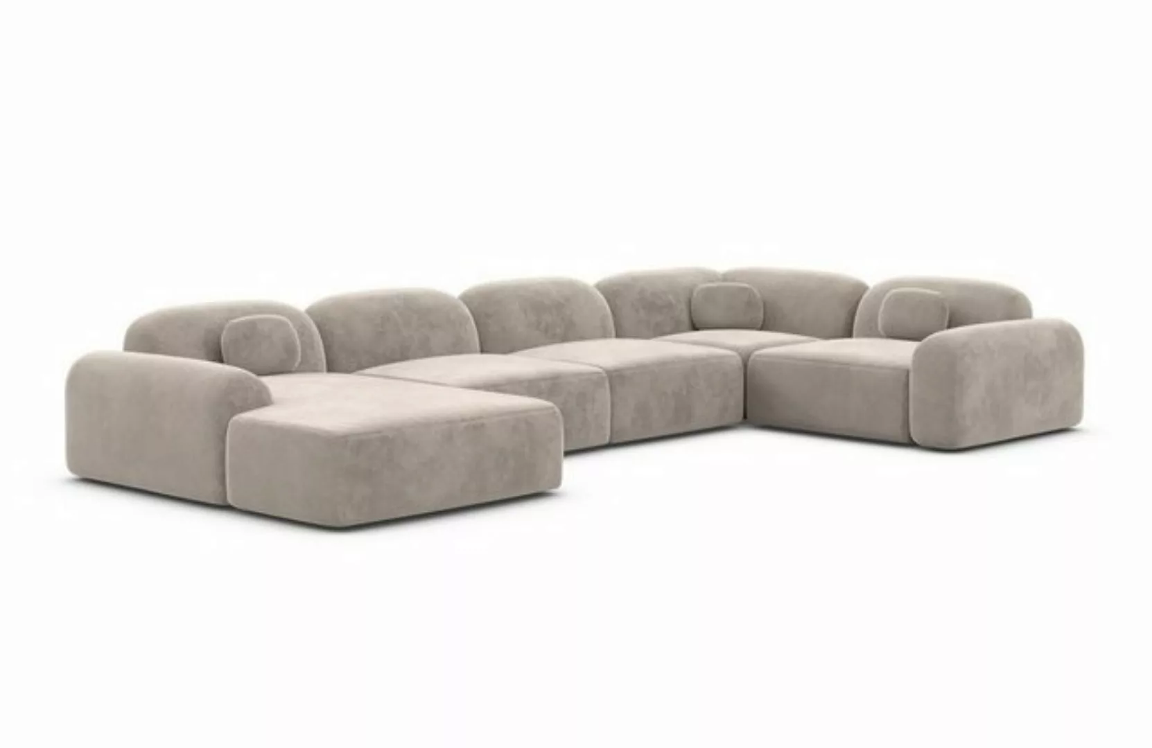 Sofa Dreams Wohnlandschaft Stoff Sofa Polstersofa Stoffcouch Stoffsofa Barc günstig online kaufen