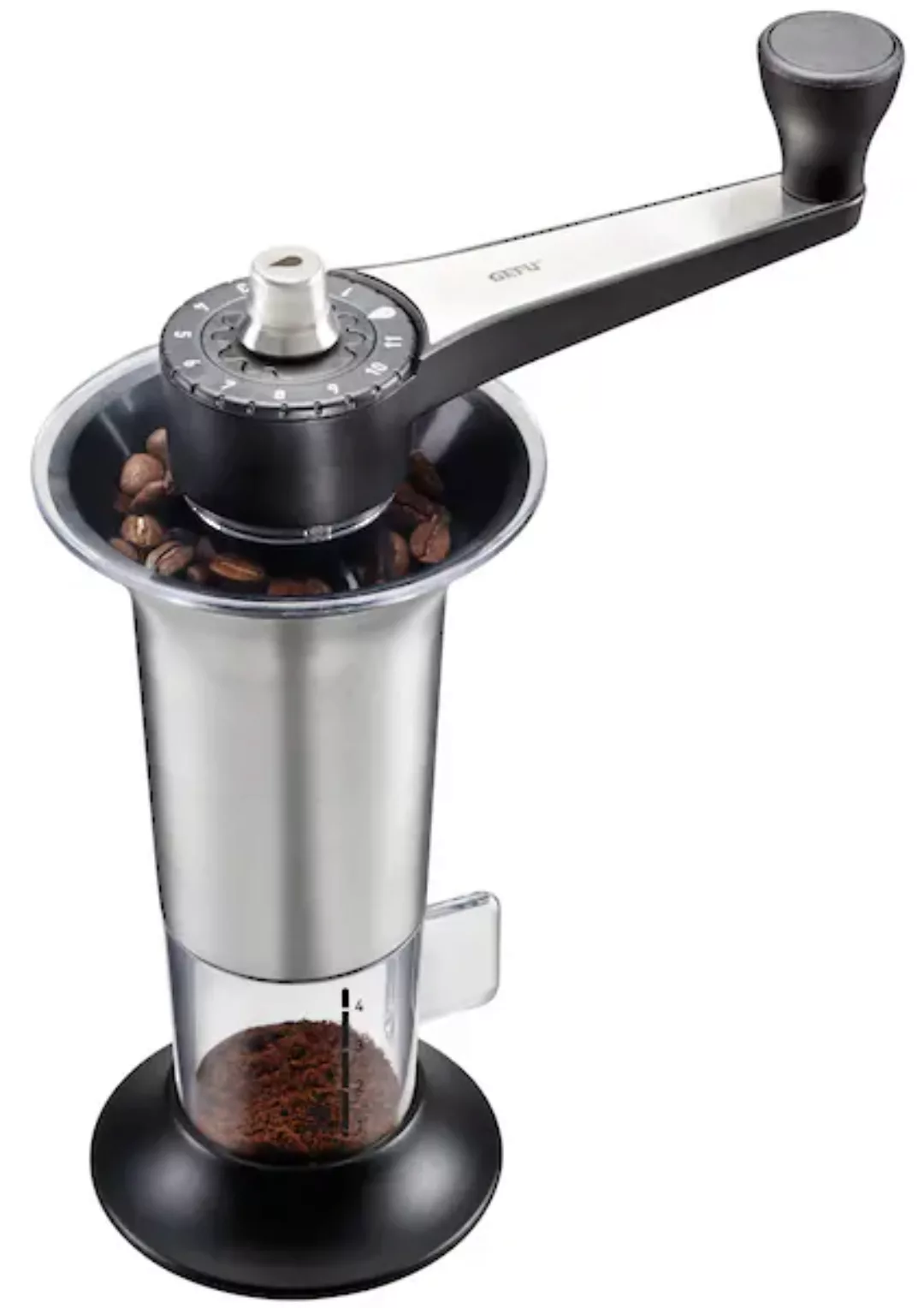 GEFU Kaffeemühle »»LORENZO««, Kegelmahlwerk, mit 11 Mahlstufen, aus hochwer günstig online kaufen