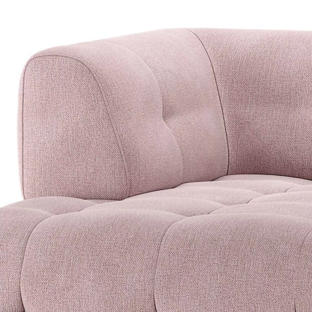 Sofa Element Flachgewebe Mauve 122 cm breit 140 cm tief günstig online kaufen