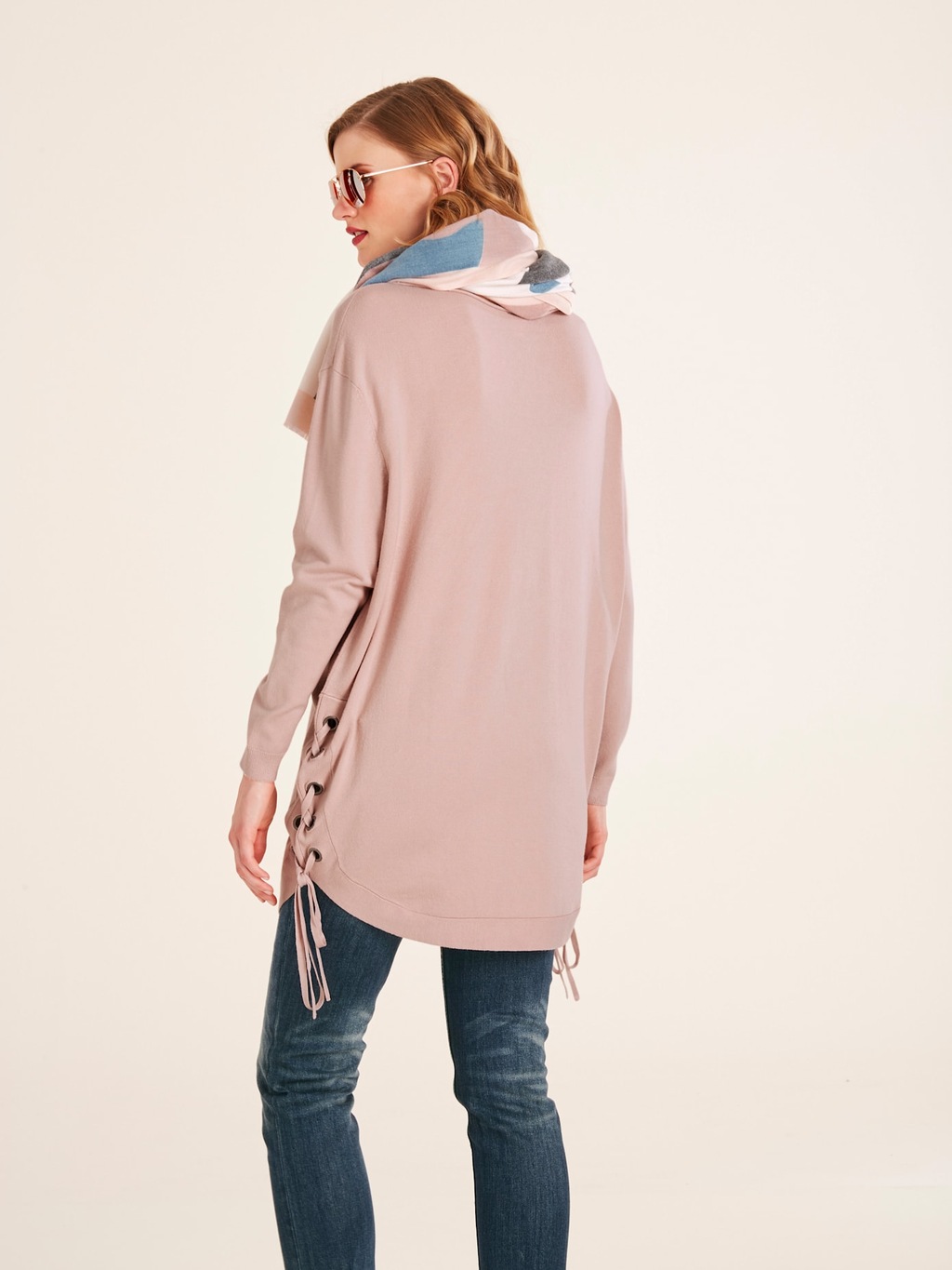 heine Rundhalspullover "Longpullover" günstig online kaufen