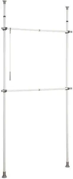 WENKO Teleskopregal "Herkules Basic", verstellbar, Breite 75-120 cm, Höhe 1 günstig online kaufen