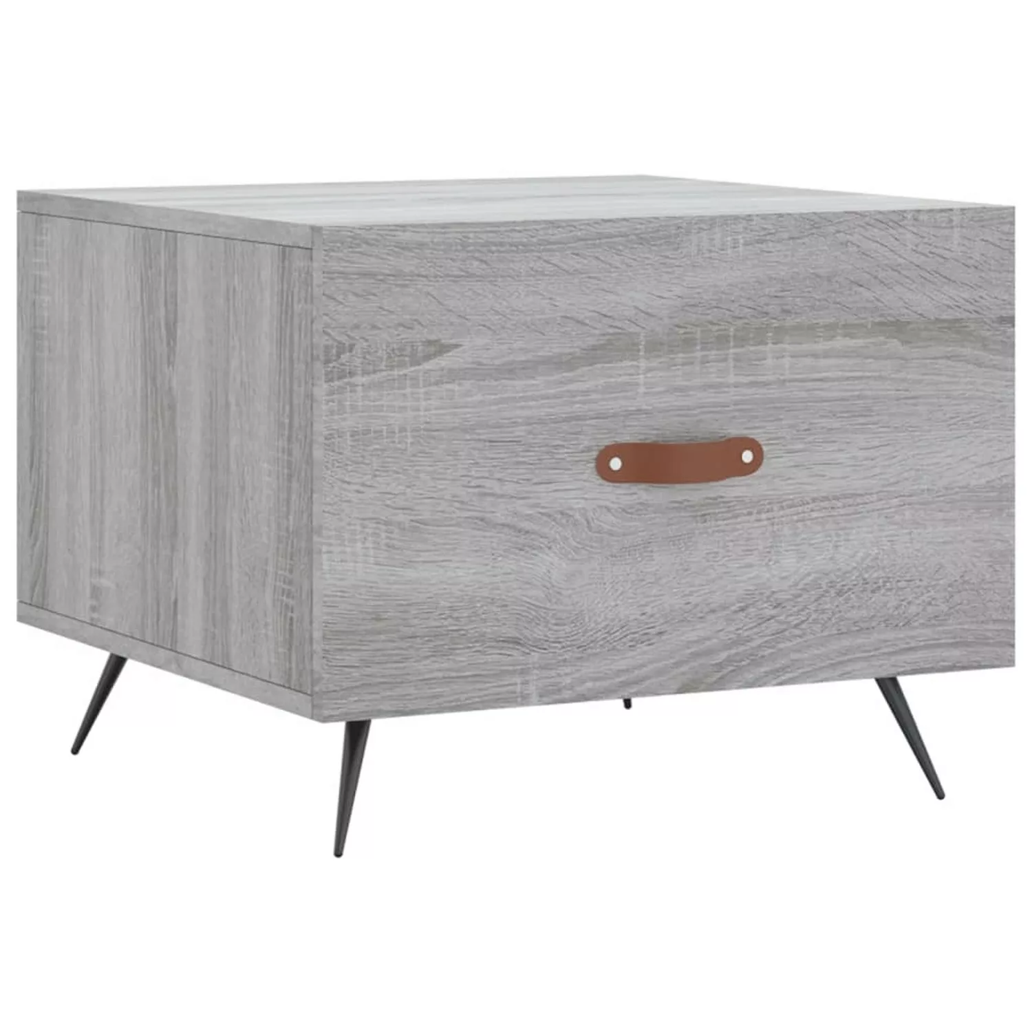 vidaXL Couchtisch Grau Sonoma 50x50x40 cm Holzwerkstoff Modell 10 günstig online kaufen