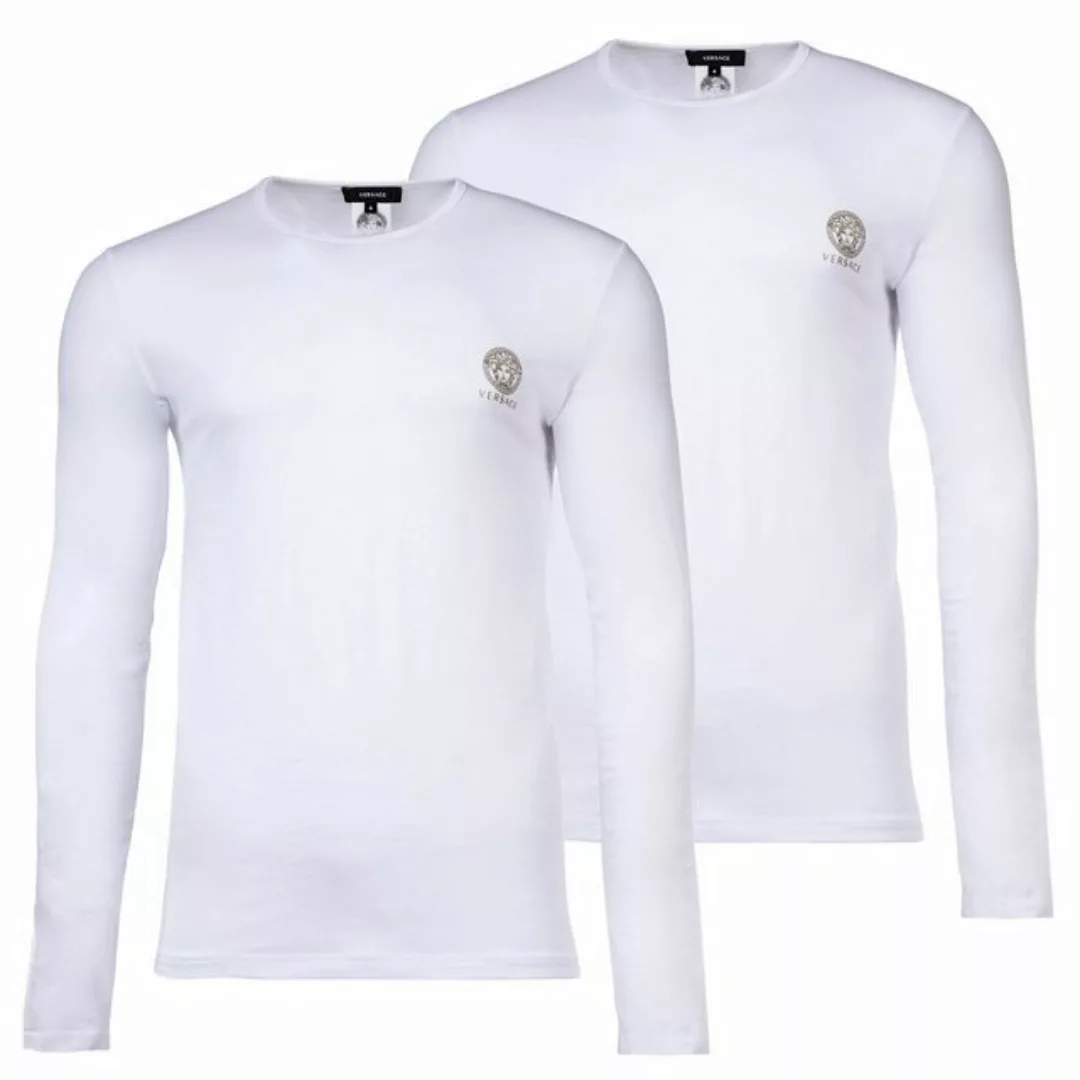 Versace T-Shirt Herren Langarmshirt, 2er Pack - TOPEKA, (Packung, 2er Pack) günstig online kaufen