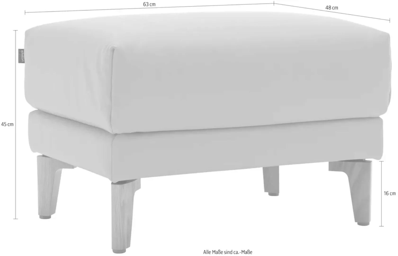 hülsta sofa Hocker "hs.450" günstig online kaufen
