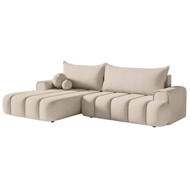 Selsey Ecksofa DANDELINO, Schlafsofa mit Bettkasten, Bezug wahlweise in Bou günstig online kaufen