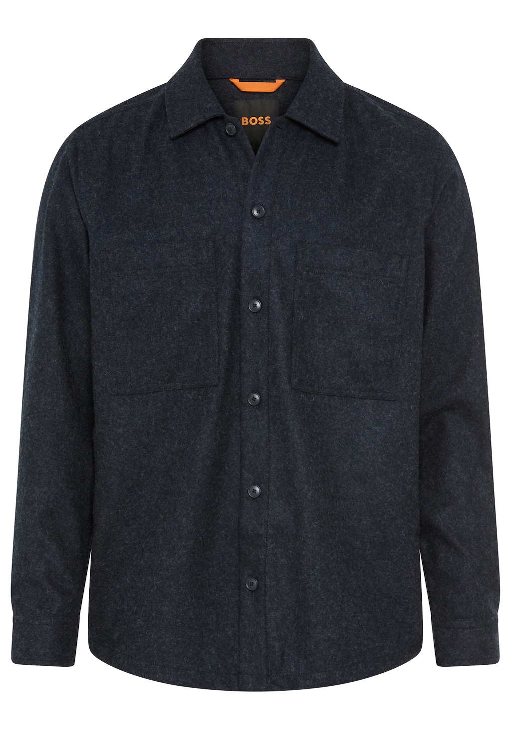BOSS ORANGE Outdoorhemd "Locky", oversize fit, meliert günstig online kaufen