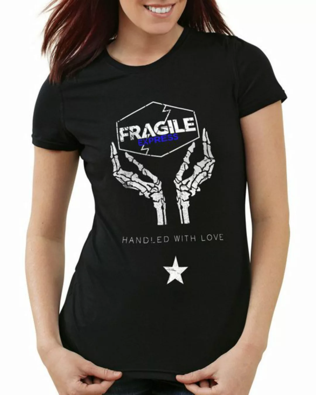 style3 T-Shirt Fragile Express death action adventure günstig online kaufen