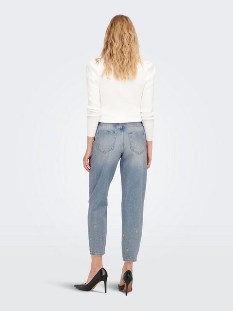 ONLY 7/8-Jeans Troy (1-tlg) Stickerei, Cut-Outs günstig online kaufen
