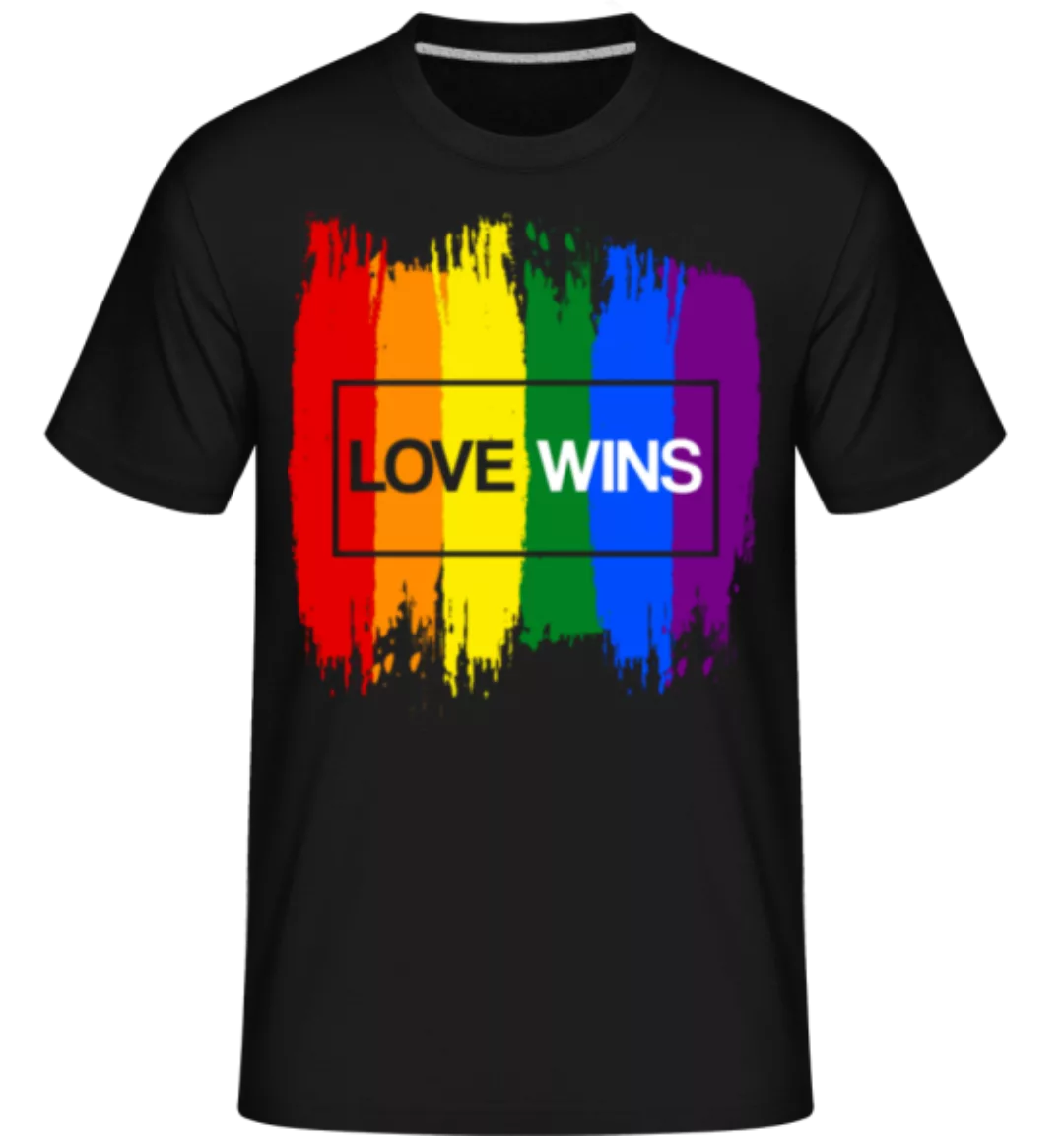LGBTQ Love Wins · Shirtinator Männer T-Shirt günstig online kaufen