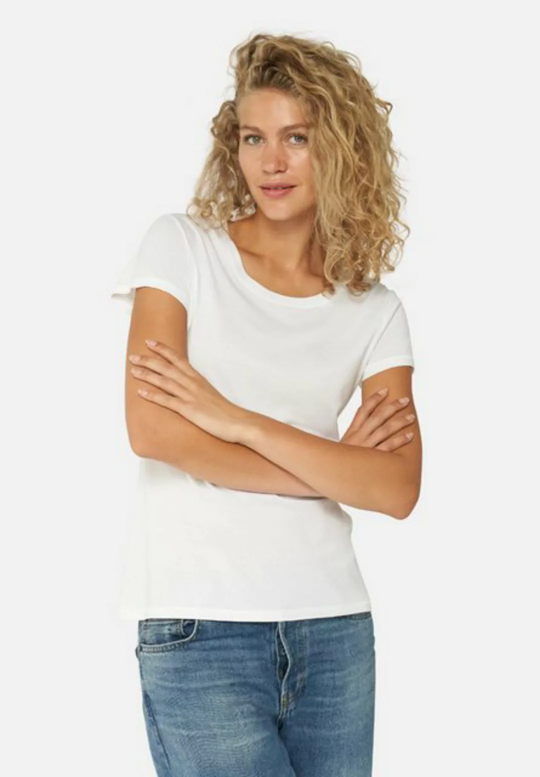 DANISH ENDURANCE T-Shirt Crew Damen (2er-Pack) aus Modal & Baumwolle, leich günstig online kaufen