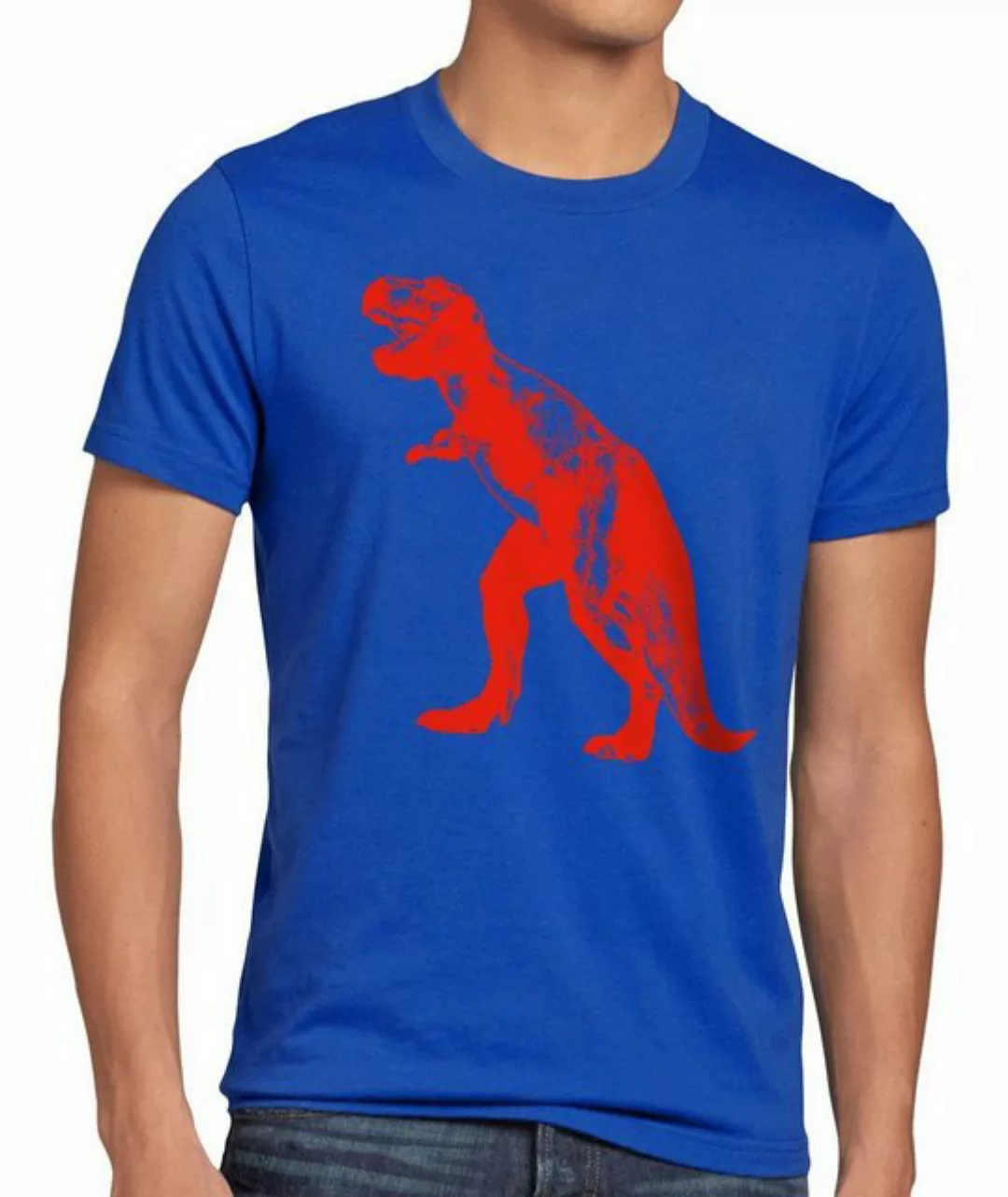 style3 Print-Shirt Herren T-Shirt Dinosaurier Rex Sheldon Cooper Evolution günstig online kaufen