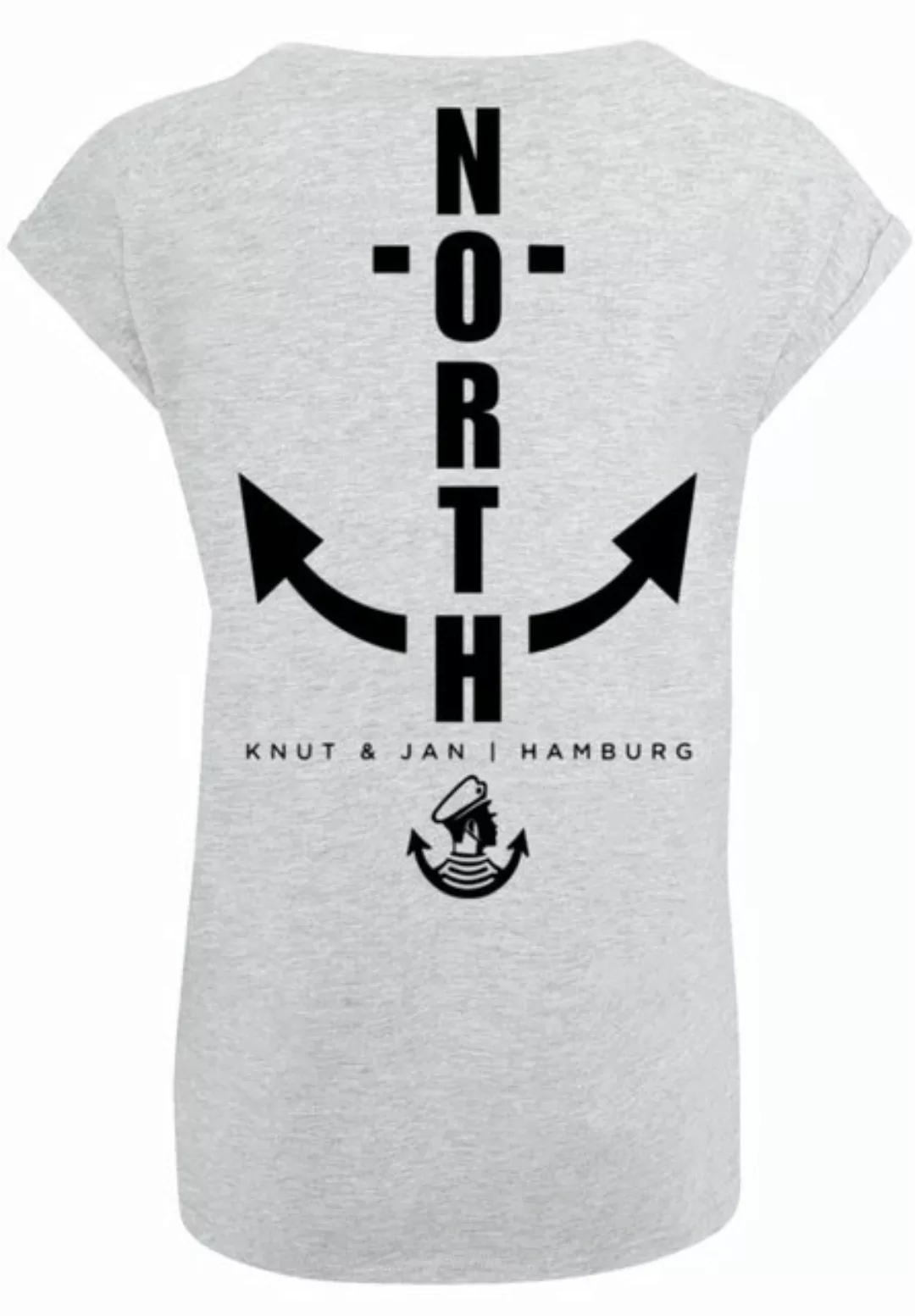 F4NT4STIC T-Shirt North Anchor Knut & Jan Hamburg Print günstig online kaufen