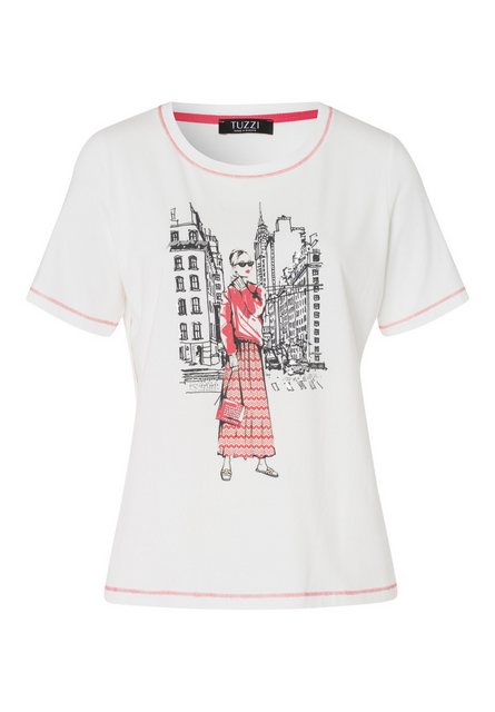 TUZZI T-Shirt Shirt LOBSTER BAY mit Kontrastnähten günstig online kaufen