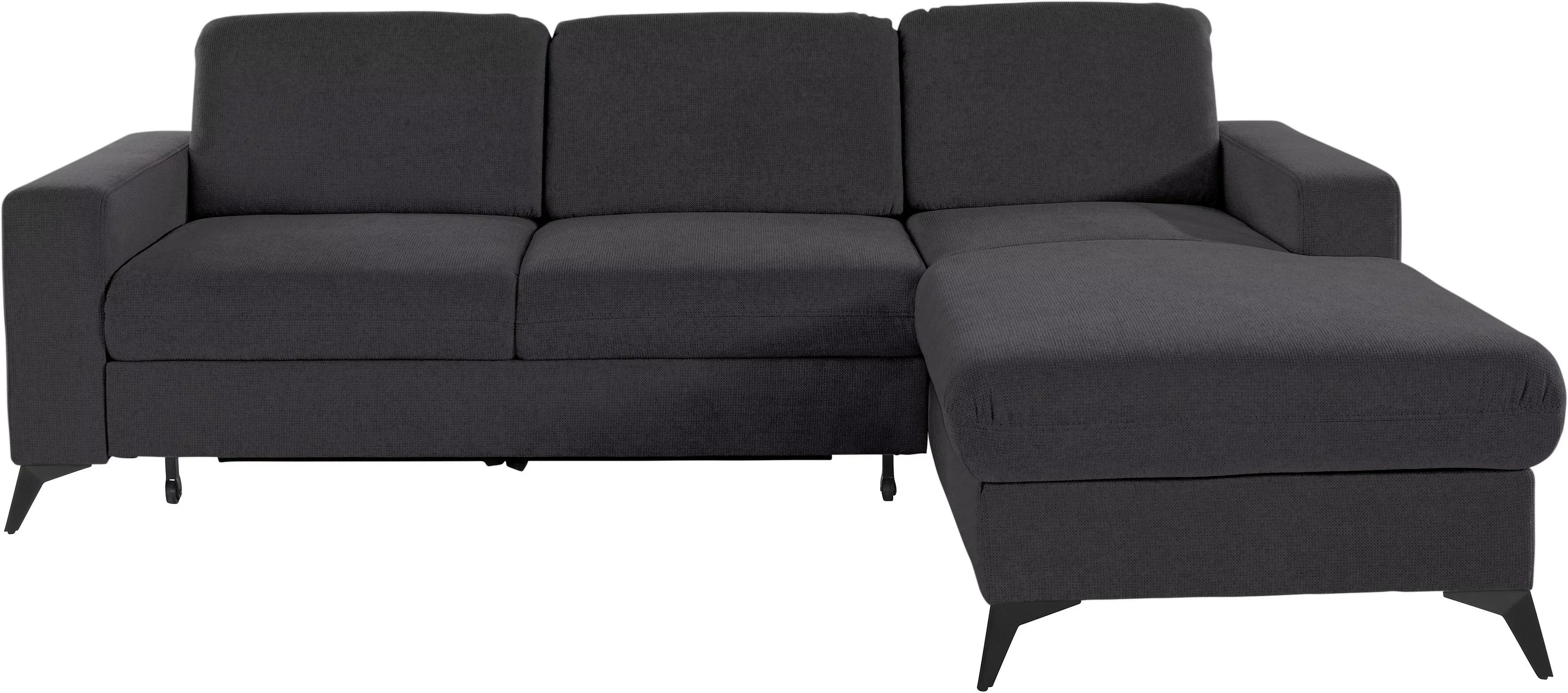 Places of Style Ecksofa "Lolland L-Form", Wahlweise mit Bettfunktion und Be günstig online kaufen