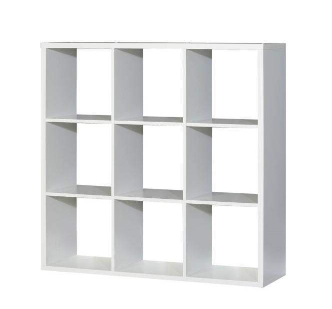 Regal MAURO 9 Fächer von Forte Weiss günstig online kaufen