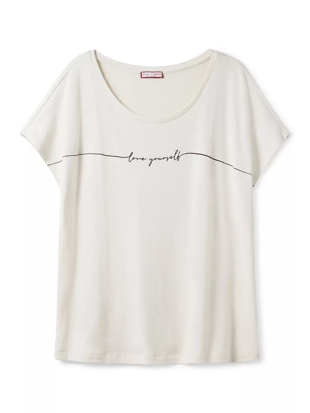 sheego by Joe Browns T-Shirt "Große Größen", mit Soft-Touch in Feinstrick-O günstig online kaufen