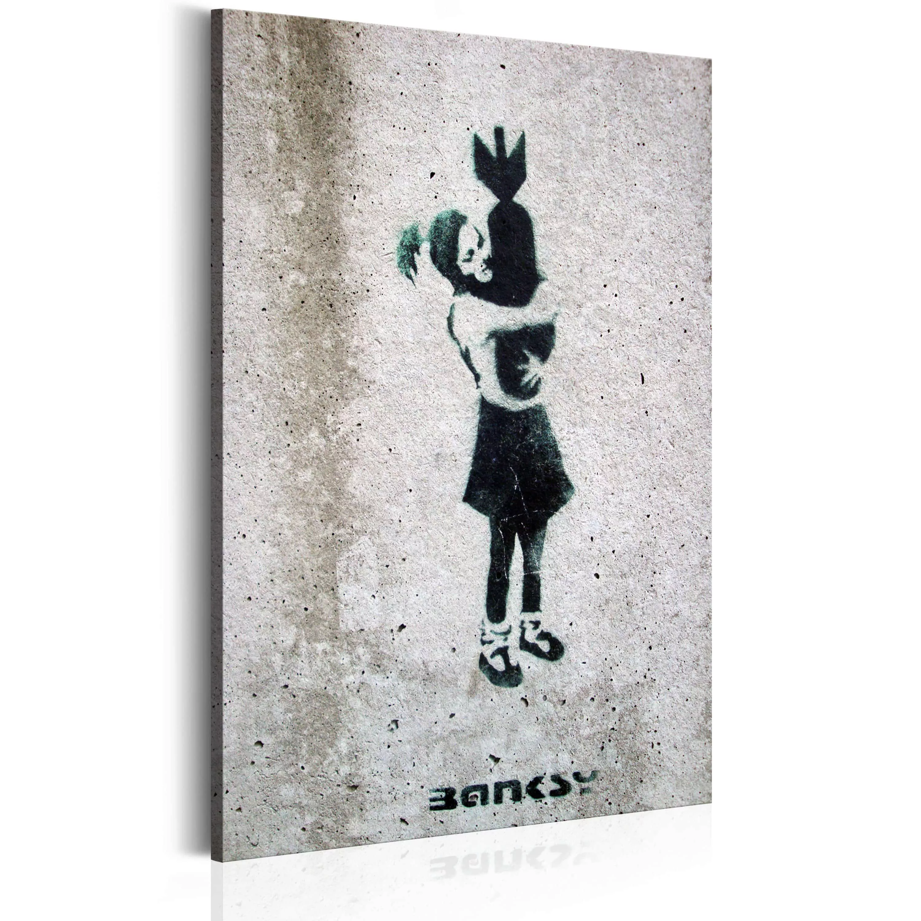 Wandbild - Bomb Hugger by Banksy günstig online kaufen