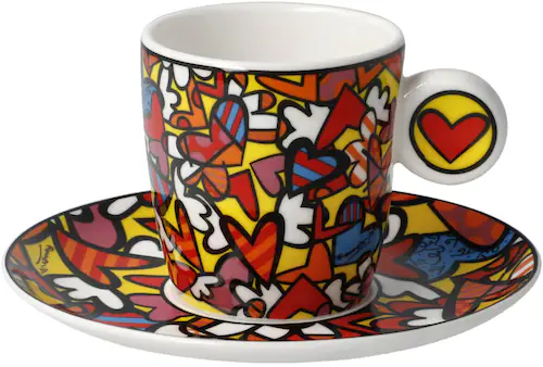 Goebel Espressotasse »Britto«, Pop Art, Romero Britto - All We Need is Love günstig online kaufen