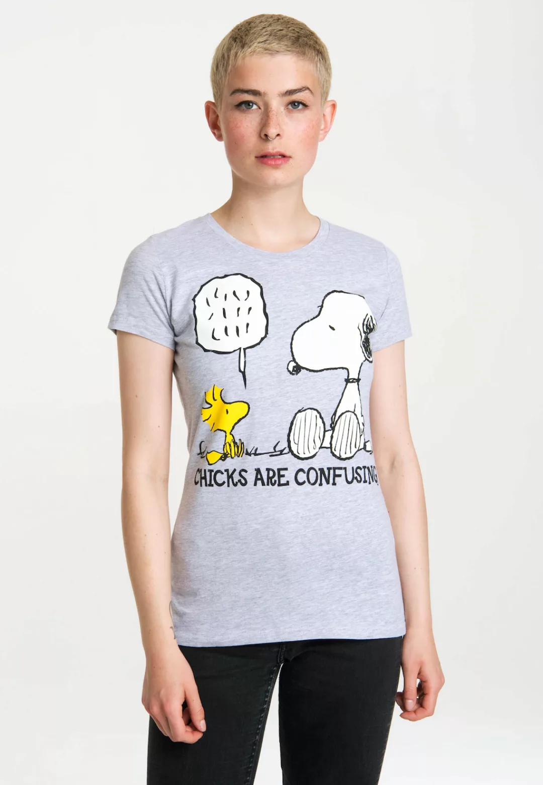 LOGOSHIRT T-Shirt "Snoopy - Peanuts" günstig online kaufen
