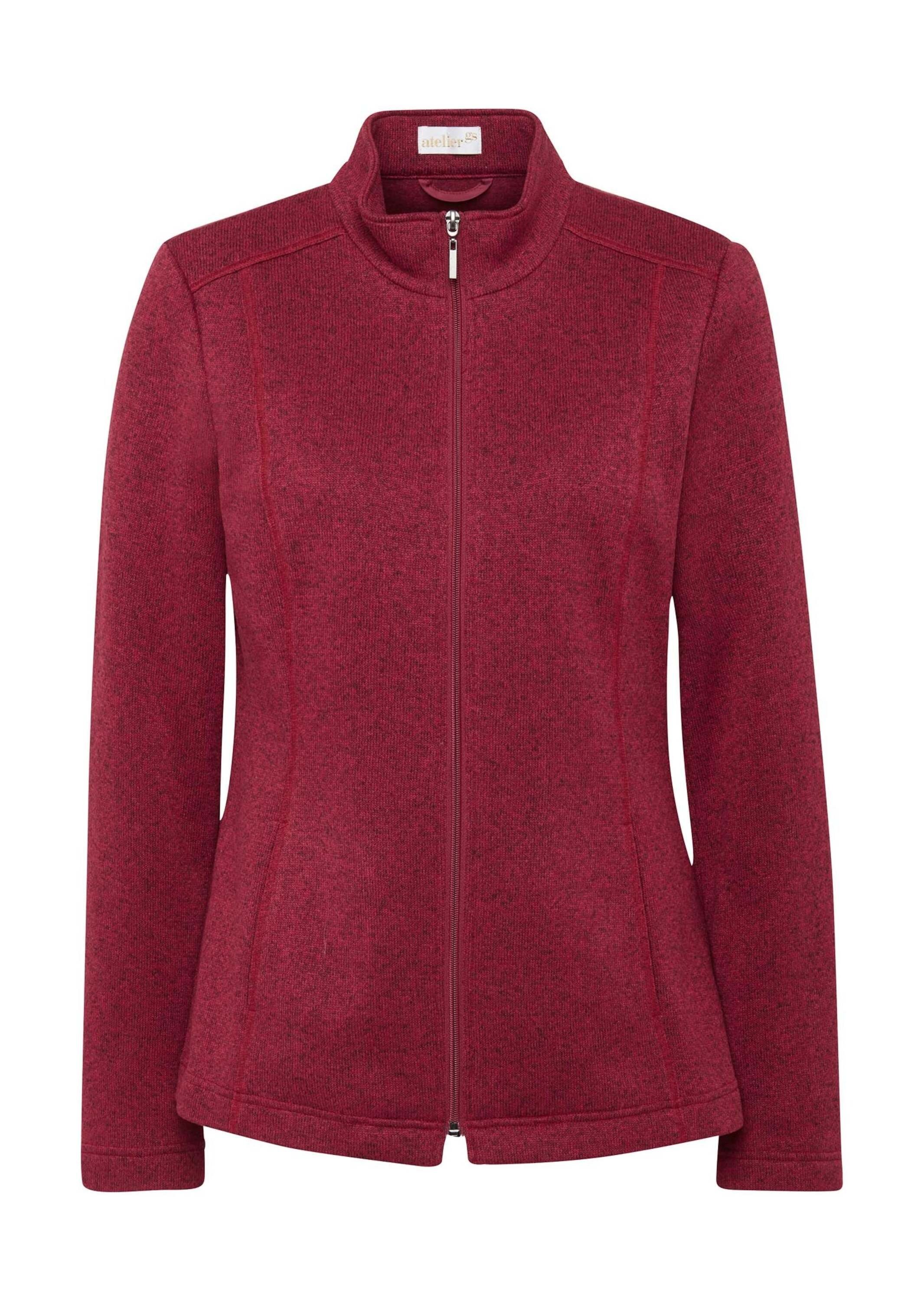 GOLDNER Fleecejacke Kurzgröße: Kuschelweiche Strickfleece-Jacke günstig online kaufen
