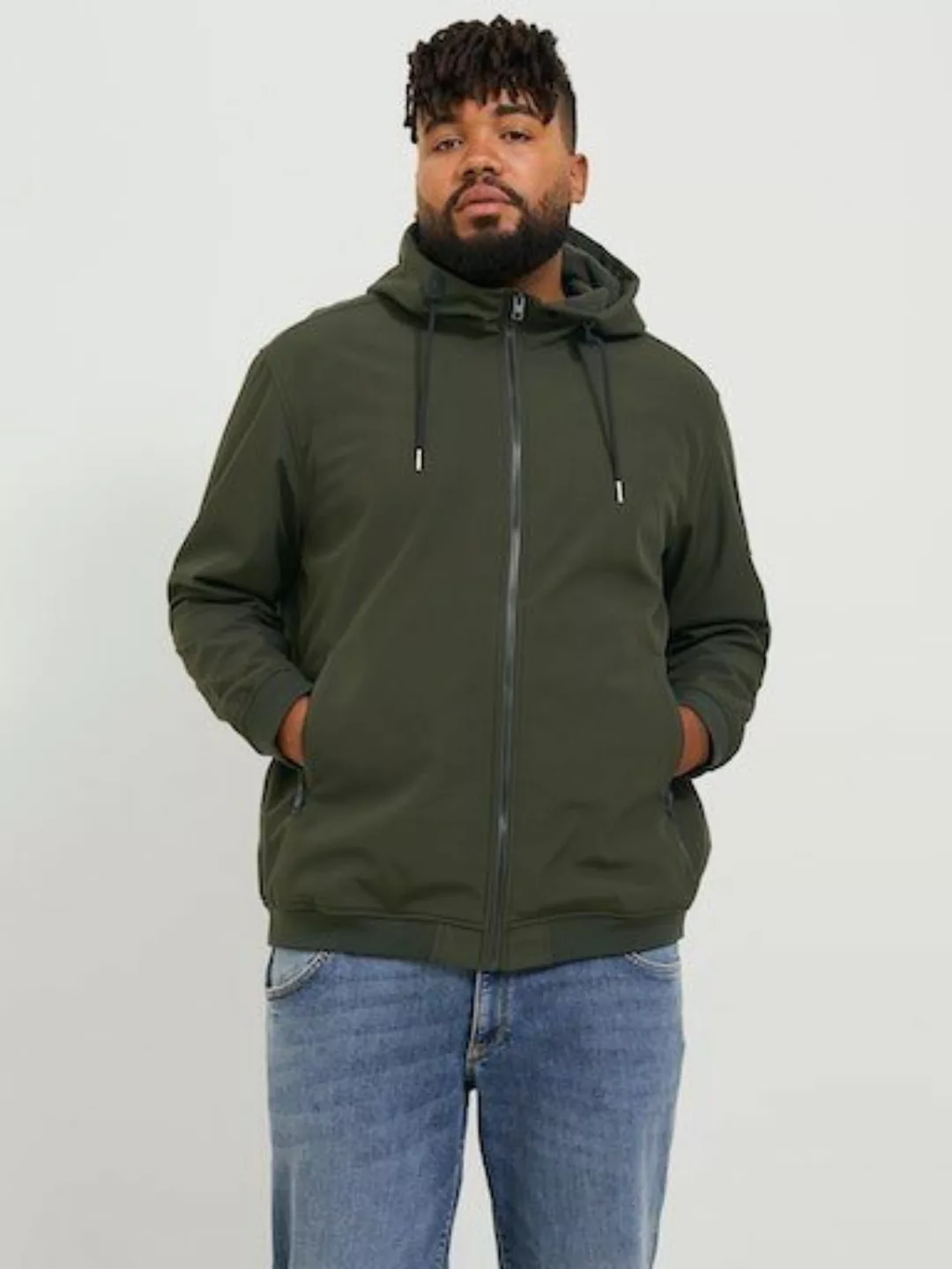 Jack & Jones PlusSize Softshelljacke JJEBASIC SOFTSHELL HOOD NOOS PLS günstig online kaufen