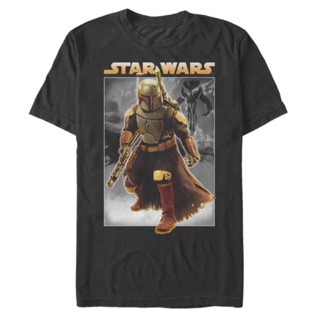 Star Wars - Book of Boba Fett - Boba Fett Hunter For Hire - Männer T-Shirt günstig online kaufen