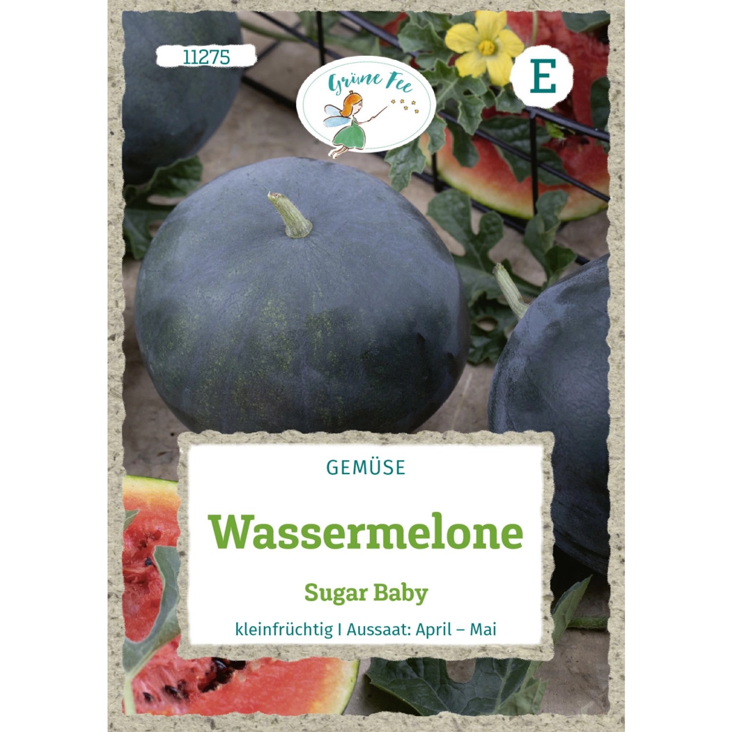 Grüne Fee Wassermelone Sugar Baby Saatgut günstig online kaufen