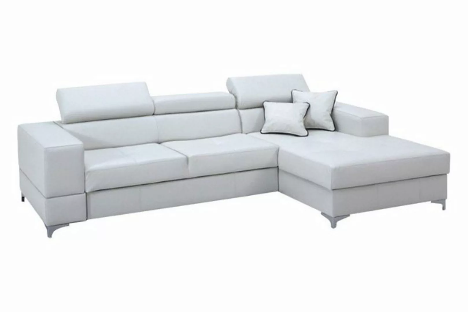 JVmoebel Ecksofa Ecksofa L-Form Sofa Design Polster Modern Textil Bettkaste günstig online kaufen