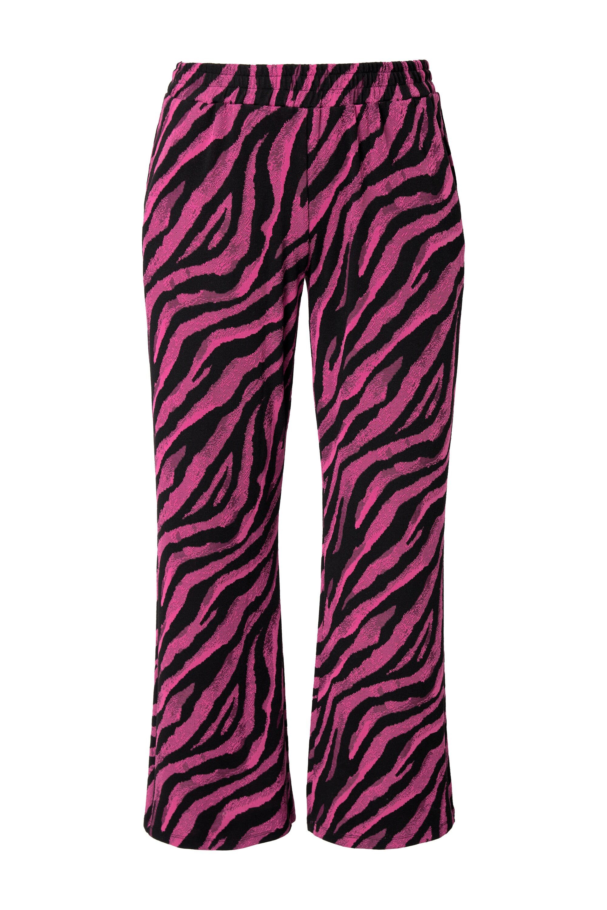 MIAMODA Schlupfhose Hose Color Zebramuster Elastikbund. günstig online kaufen