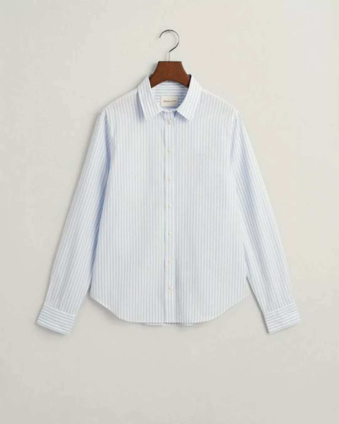 Gant Hemdbluse "REG POPLIN STRIPED SHIRT", mit einer kleinen Logostickerei günstig online kaufen