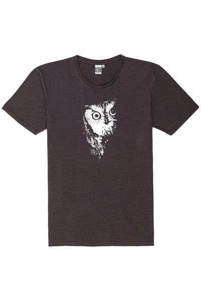 Herren T-shirt Mit Eule Aus Biobaumwolle, Hergestellt In Portugal Ilp06 - P günstig online kaufen