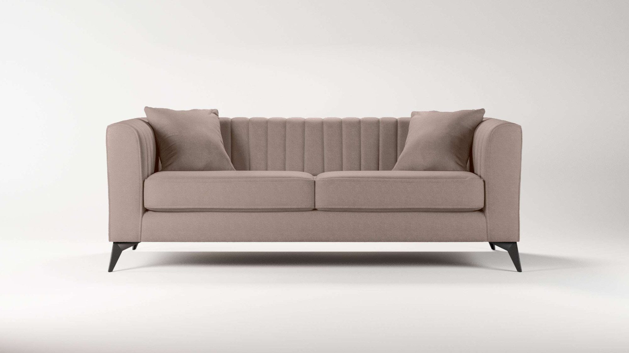 Places of Style 3-Sitzer "MATTHEW elegantes Designsofa, Maße B/T/H: 201/86/ günstig online kaufen