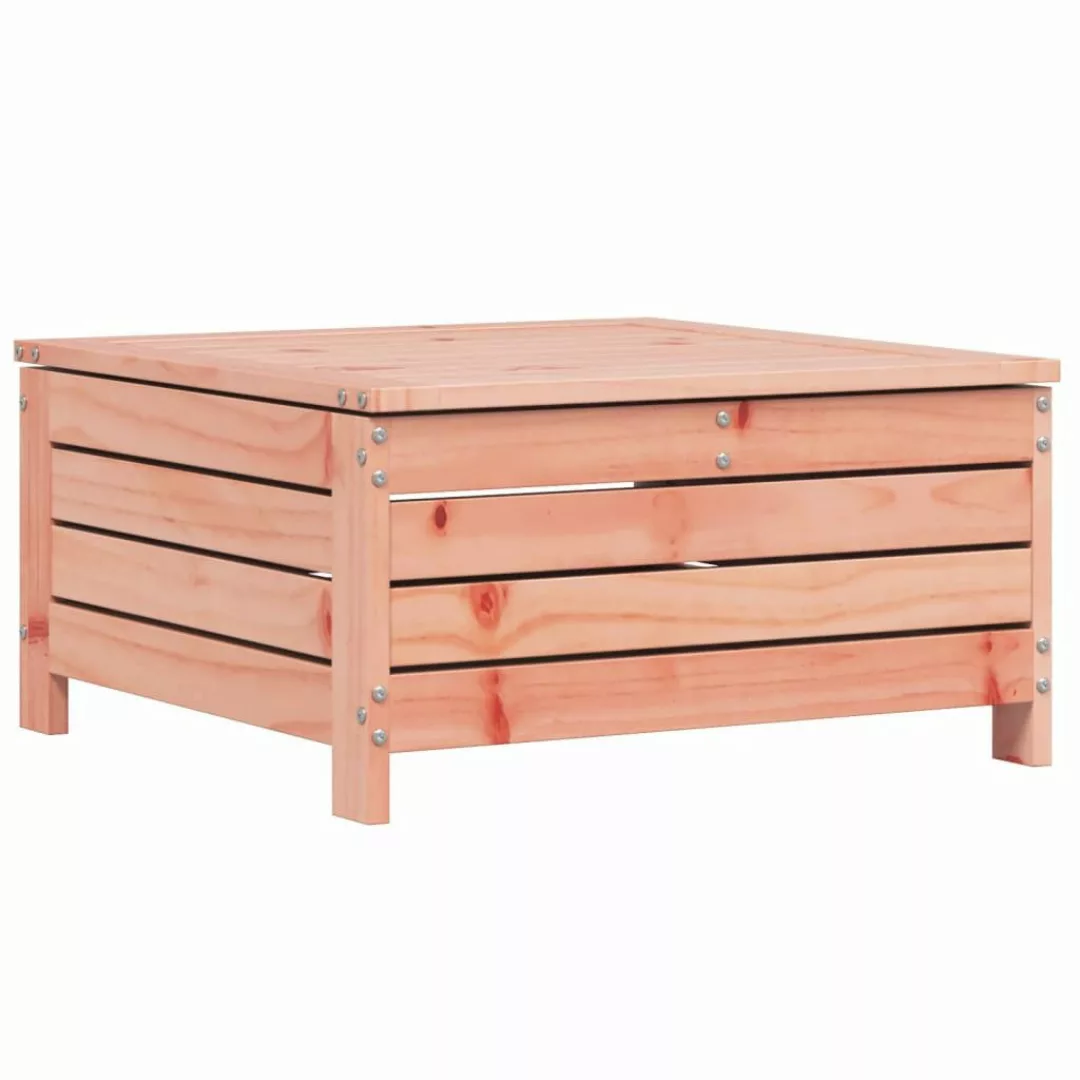 vidaXL Sofaelement Gartenhocker mit Kissen Massivholz günstig online kaufen